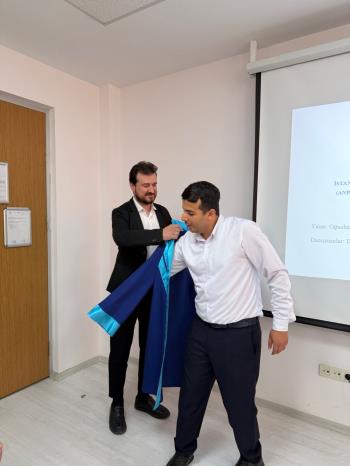 Yüksek Lisans Öğrencimiz Mezun Oldu